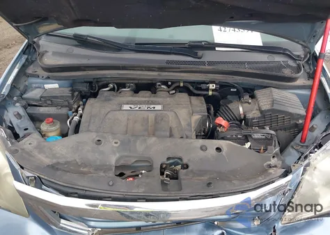 2009 Honda Odyssey Ex-L из США, поврежденный, VIN 5FNRL38649B060130